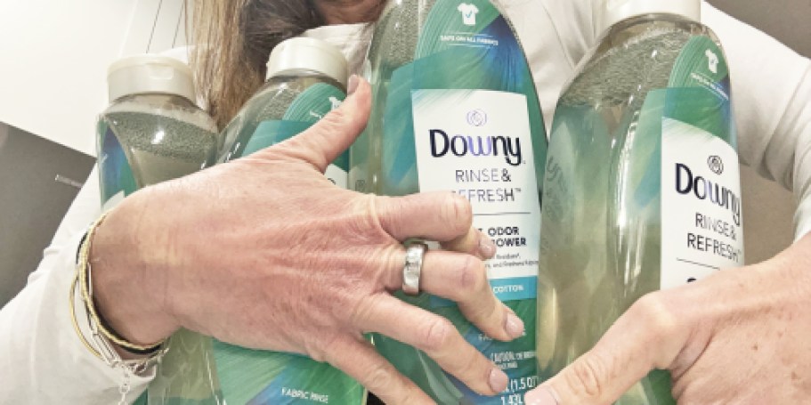 FOUR Downy Rinse & Refresh Bottles Just $33.86 Shipped on Amazon (Only $8.47 Each)