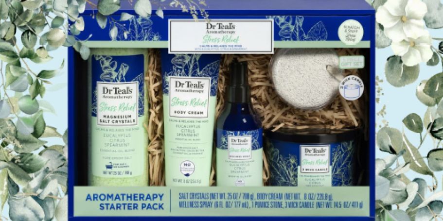 Score 50% Off Dr. Teal’s 5-Piece Gift Sets on Walmart.online