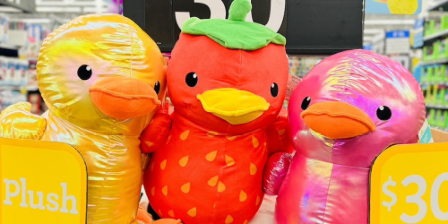 HUGE Easter Duck Plushes Spotted at Walmart