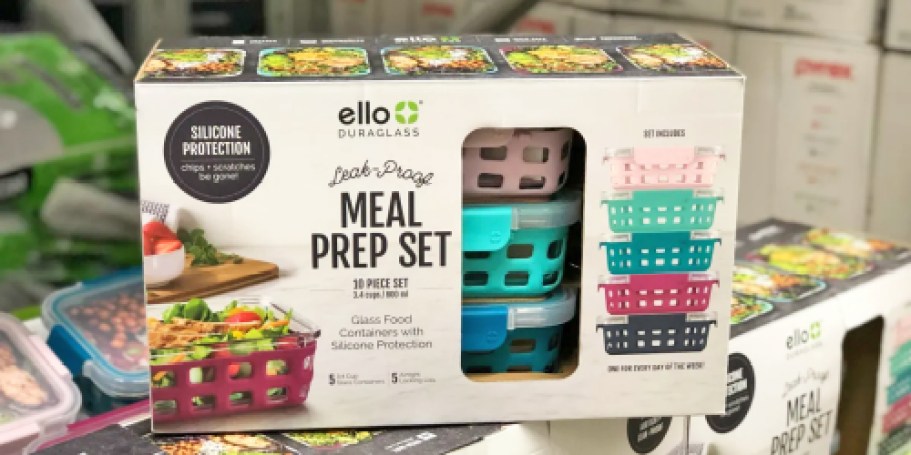 Ello Glass Food Storage Containers 5-Pack Only $24.99 on Amazon (Reg. $45)