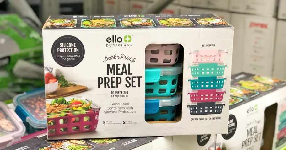 Ello Glass Food Storage Containers 5-Pack Only $24.99 on Amazon (Reg. $45)