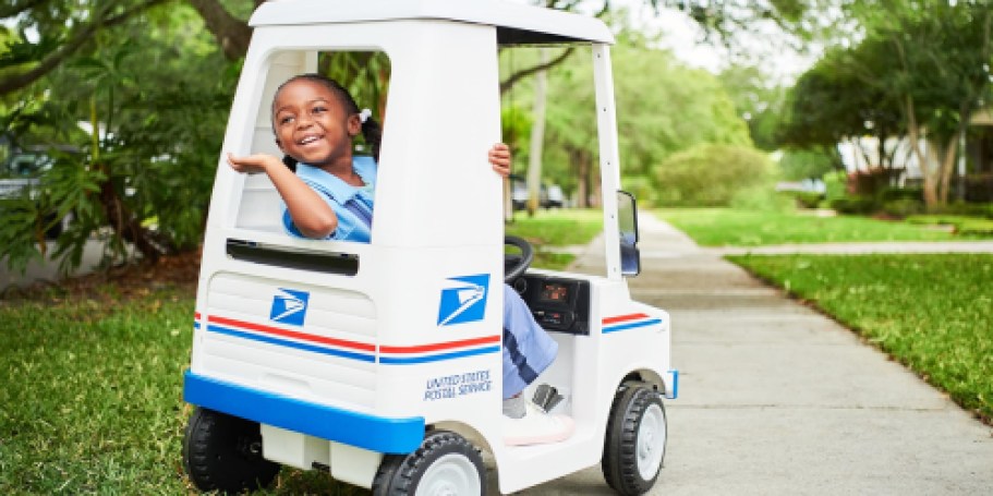 USPS Kids Electric Ride-On Truck Just $119.99 Shipped on Target.online (Reg. $200)