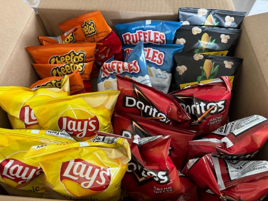 TWO Frito-Lay Chips 21-Count Variety Packs Only $18.60 Shipped on Amazon (Just $9.30 Each)