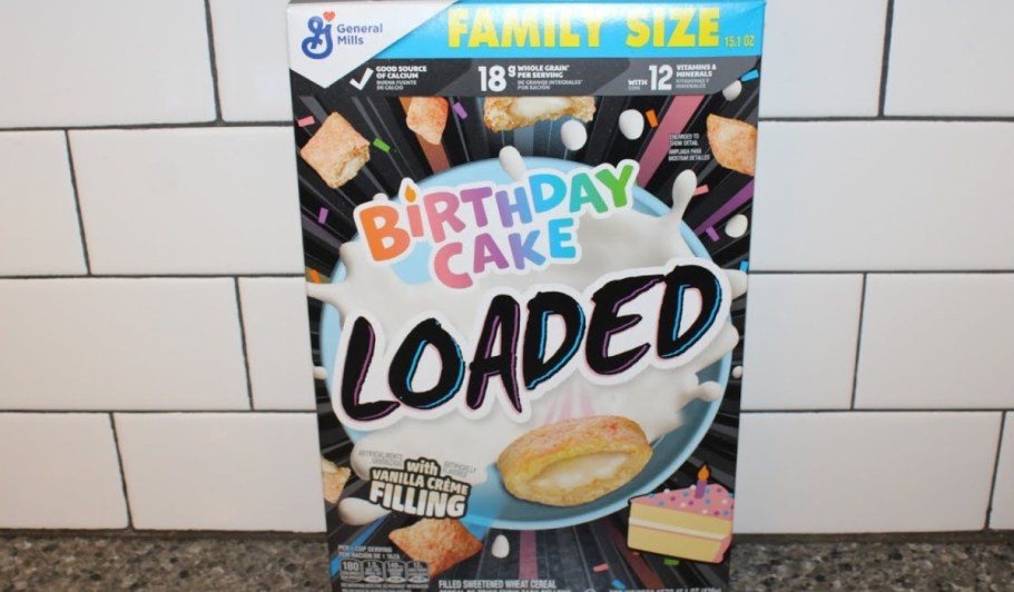 General Mills Loaded Birthday Cake Cereal Only $2.64 on Target.online (Reg. $5.29)