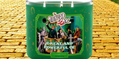 Wizard of Oz Goose Creek Candles ONLY $7.99 (Regularly $26)