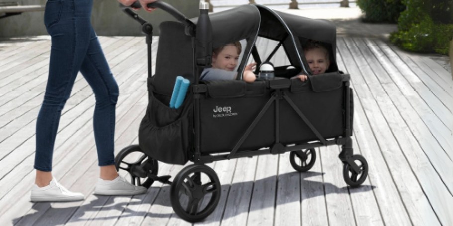 Jeep Wrangler Double Stroller Wagon Just $199.99 Shipped on Target.online