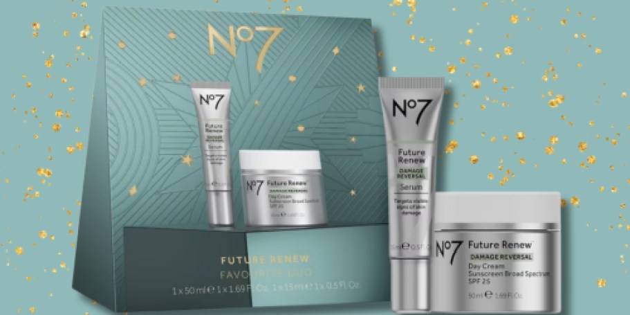 TWO No7 Skincare Full-Size Sets ONLY $32 on Walgreens.online ($110 Value) + More!