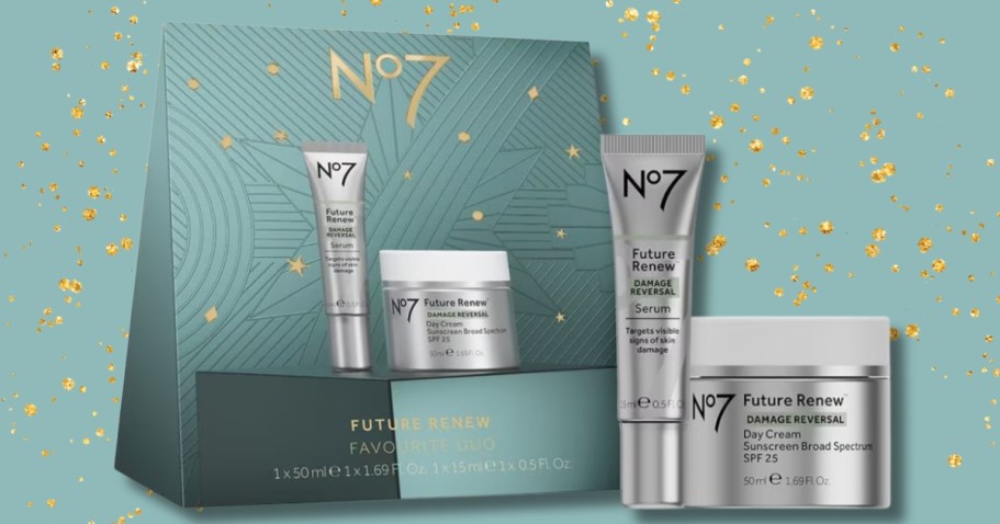 TWO No7 Skincare Full-Size Sets ONLY $32 on Walgreens.online ($110 Value) + More!