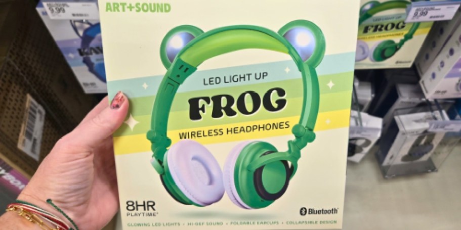 Kids Wireless Headphones Just $4.99 at Target (Regularly $10)