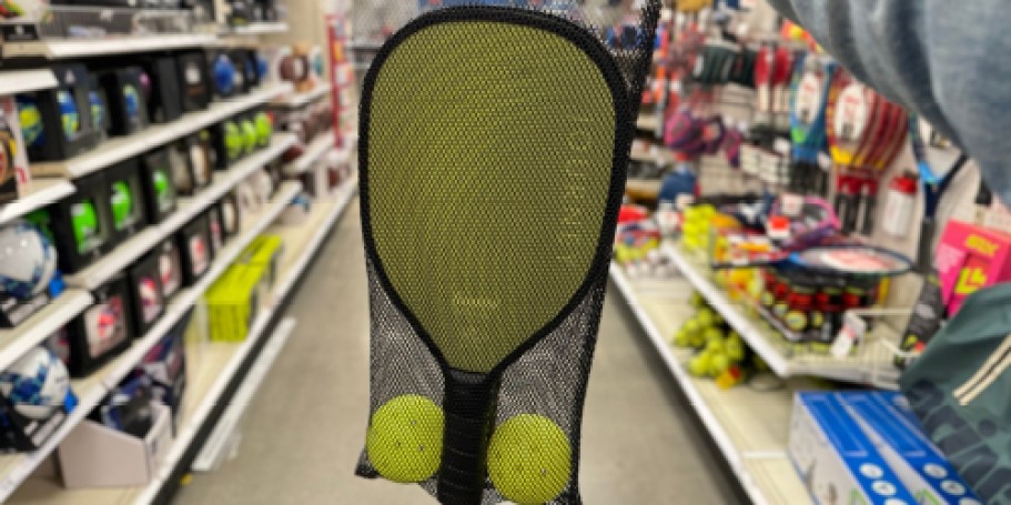 Score 50% Off Pickleball Sets on Target.online | 2 Paddles & Balls Only $9.99