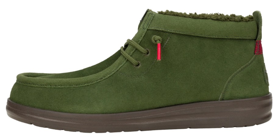 green heydude boot