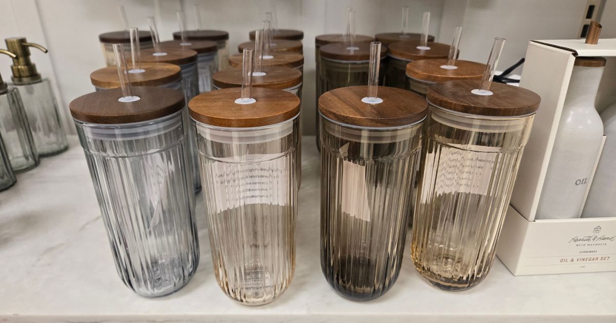 Gorgeous Target Hearth & Hand Tumblers Drop 12/22 — Possibly Grab Them In-Store Now!