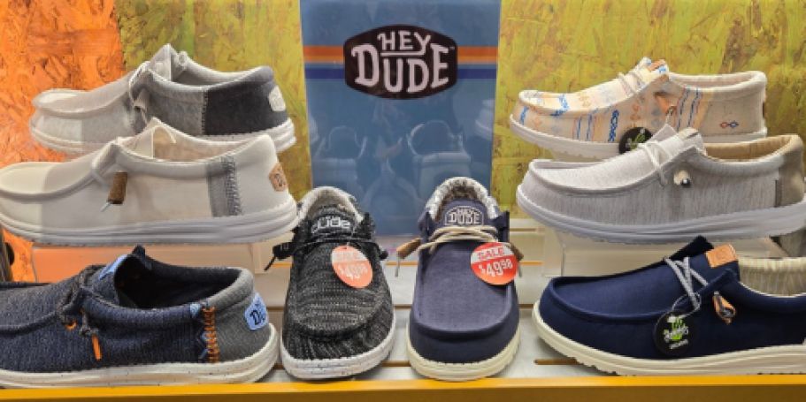 Last Day to Score Up to 65% Off HEYDUDE Shoes | Popular Styles from $21