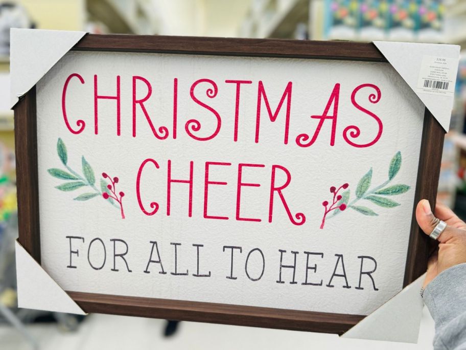 Christmas Cheer Wall Decor