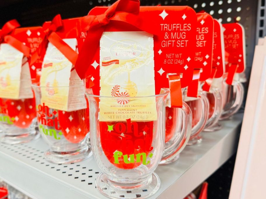 Lindor Truffle Holiday Gift set at Walmart on clearance