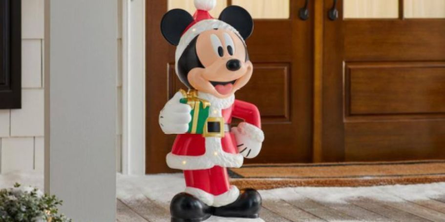 Mickey Holiday Porch Greeter Only $19.98 on HomeDepot.online (Reg. $40)