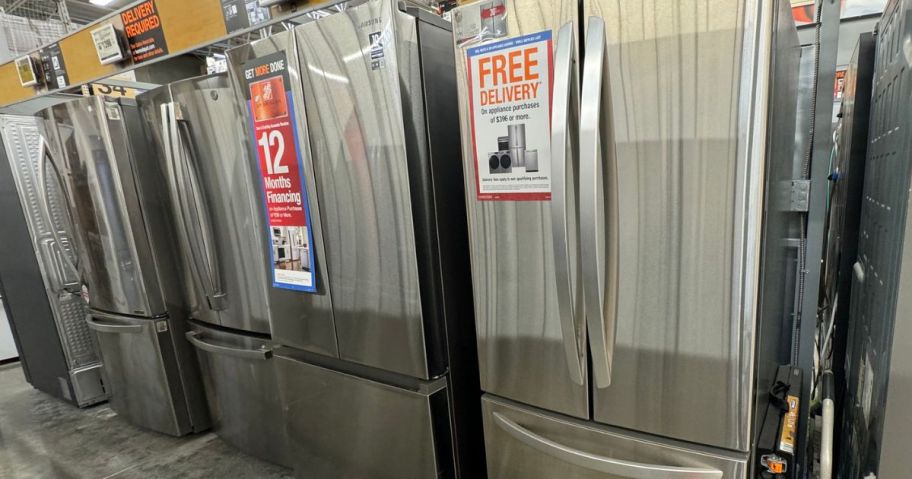 Home Depot Refrigerator Aisle