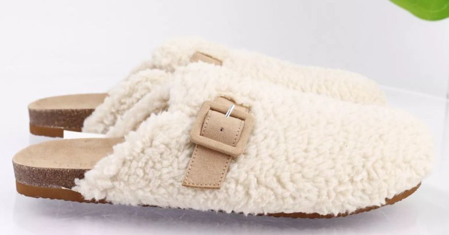 J. Crew Fluffy Buckle Clogs Only $14 (Reg. $90)