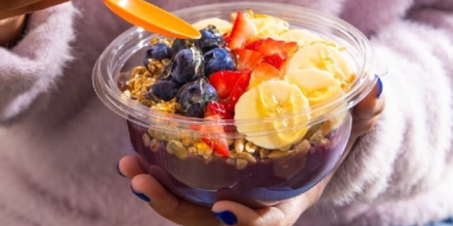 Score a Jamba Juice Smoothie or Waffle Bowl for Only $4.99 on December 19th