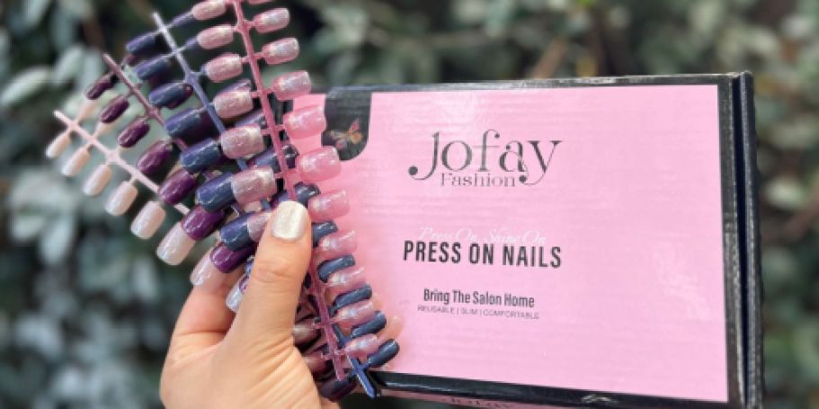 Press-On Nails 120-Piece Set Only $12.79 on Amazon (Just $2.46 Per Easy, At Home Manicure!)