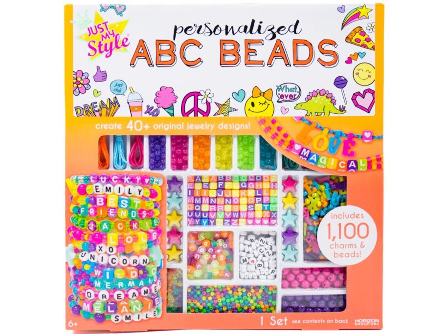 Just My Style Personalized ABC Beads Set