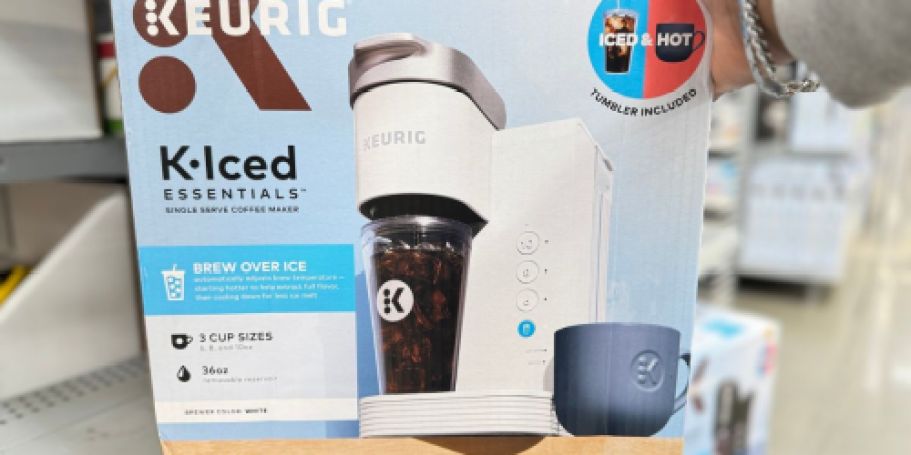 GO! Keurig K-Iced Coffee Maker PLUS 10 K-Cups JUST $40 Shipped on Walmart.online (Reg. $76)