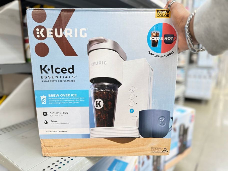 WOW! Keurig K-Iced Coffee Maker PLUS 10 K-Cups Only $40 Shipped on Walmart.online (Reg. $76)