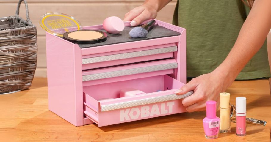 Kobalt 3-Drawer Mini Toolbox Only $24.98 on Lowes.online | May Sell Out