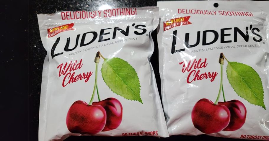 Luden’s Throat Drops 90-Count 2-Pack JUST $5.67 Shipped on Amazon (Only $2.83 Each)