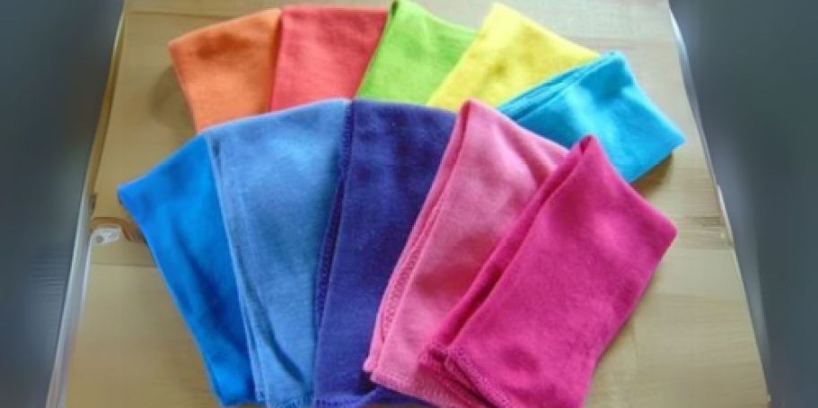 Mainstays Dishcloth 10-Pack Only $2.67 on Walmart.online (Easy Paper Towel Replacement!)