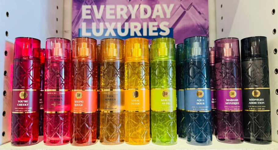 NEW Bath & Body Works Everyday Luxuries Fine Fragrance Mists Collection | Inspired by Pricey Name Brands