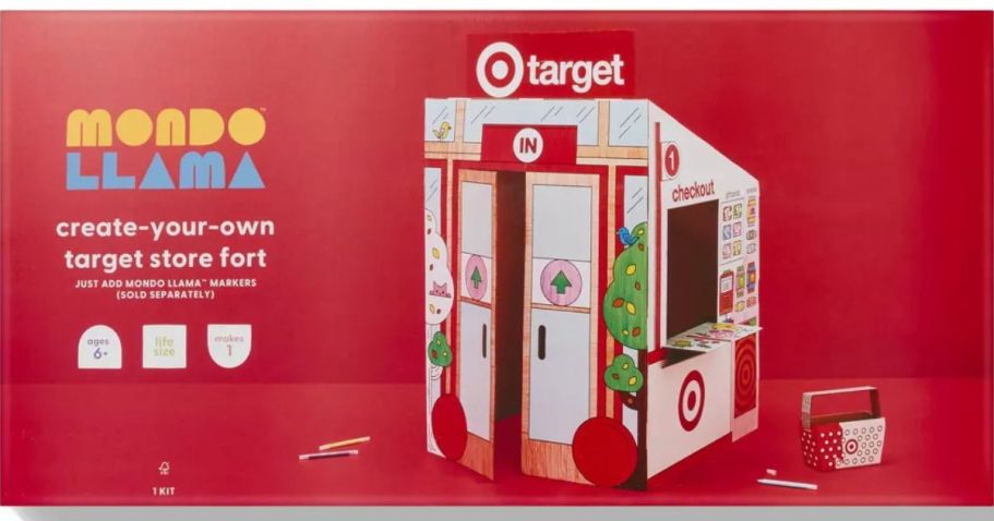 Mondo Llama Color-Your-Own Target Store Fort Only $25 + New Spring & Easter Craft Kits