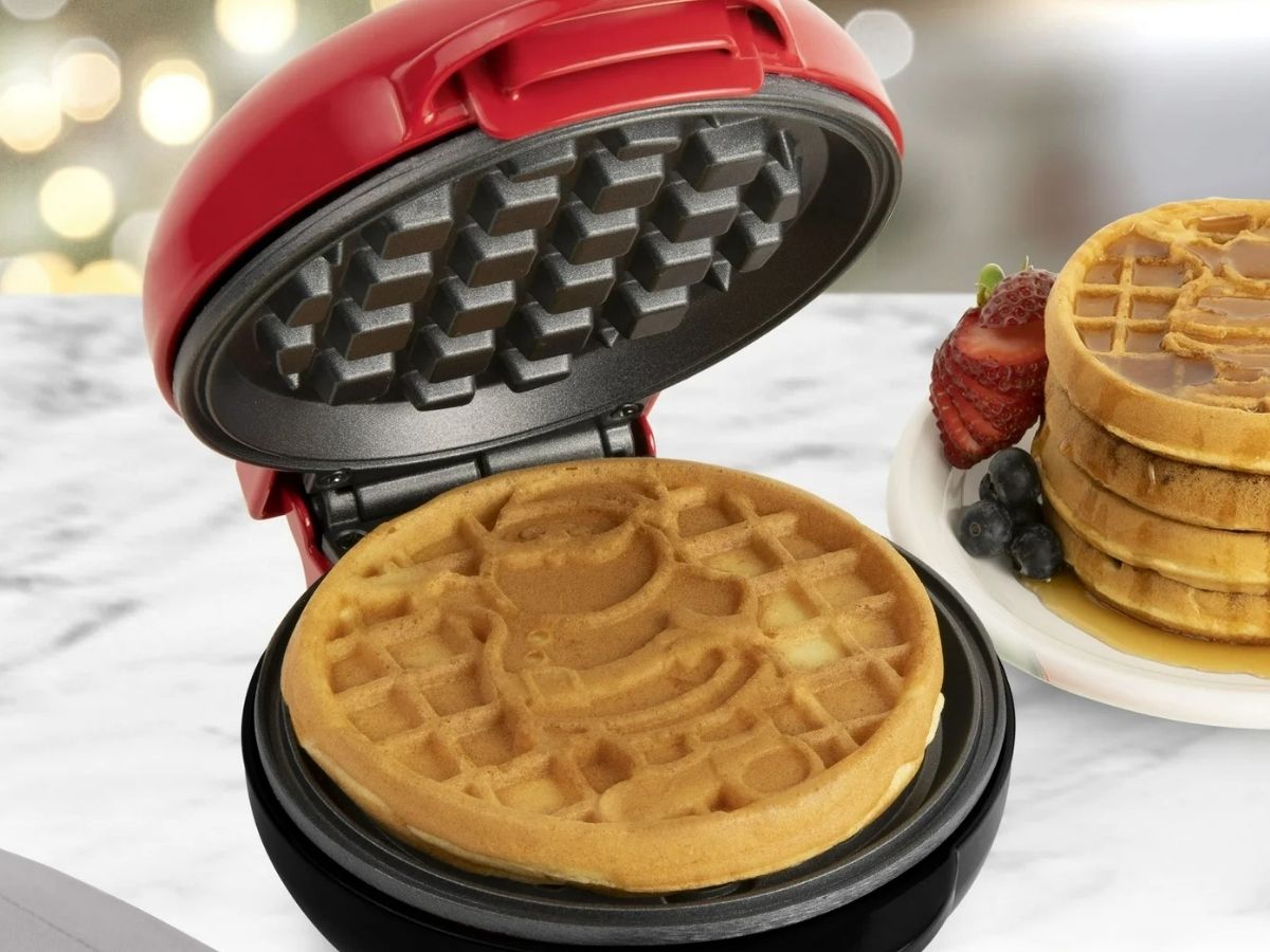 Christmas Mini Waffle Makers Just $5.40 on Walmart.online | Last-Minute Gift Idea!