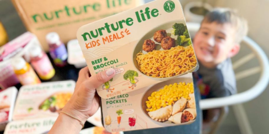 Get $75 Off FOUR Nurture Life Kids Meal Boxes (Heat & Eat Meals Just $2.85!)