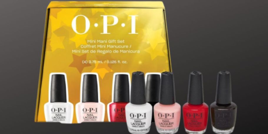 OPI ‘Wicked’ Nail Polish Gift Set Only $4.99 on Walmart.online (Reg. $20) | Easy Valentine’s Gift Idea!