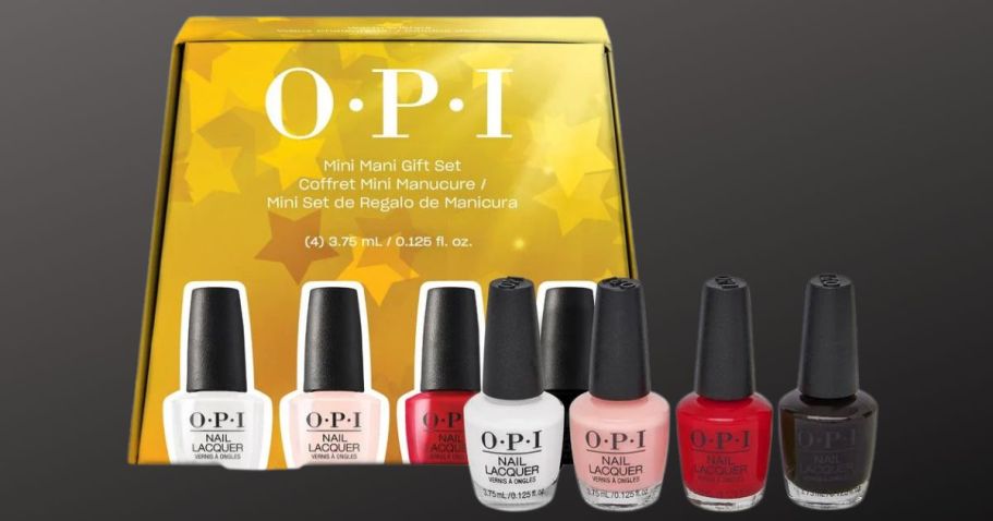 OPI ‘Wicked’ Nail Polish Gift Set Only $4.99 on Walmart.online (Reg. $20) | Easy Valentine’s Gift Idea!