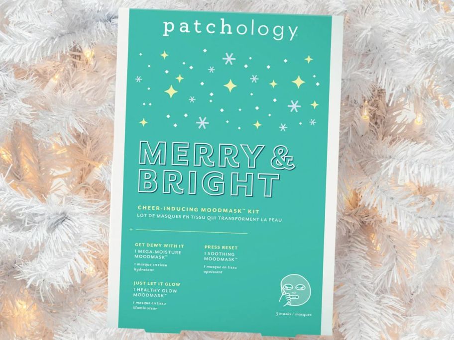 Patchology Merry & Bright Exclusive 2024 Holiday Face Sheet Mask Set