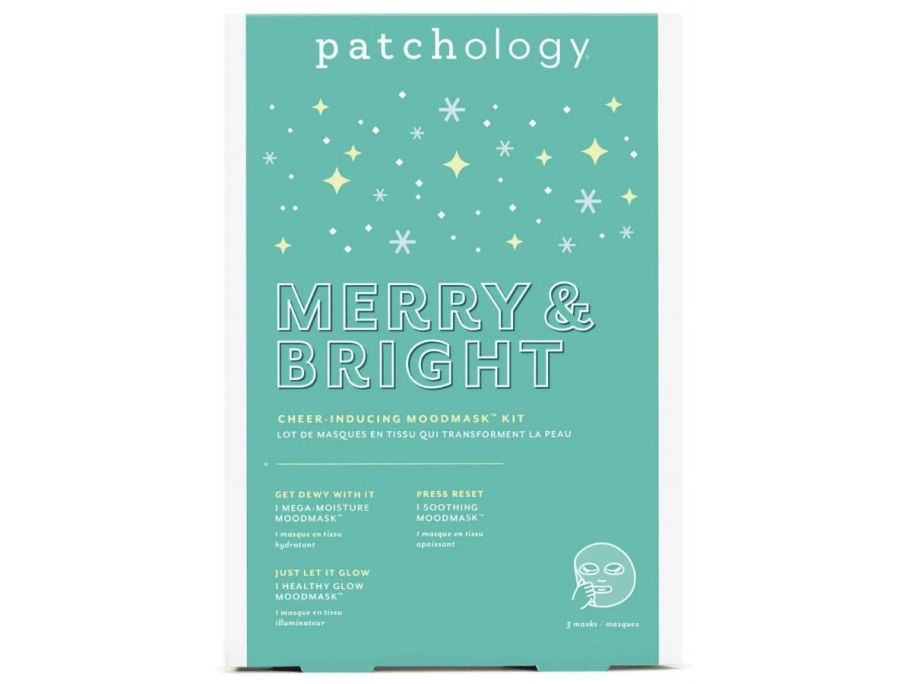 Patchology Merry & Bright Holiday Face Sheet Mask Set