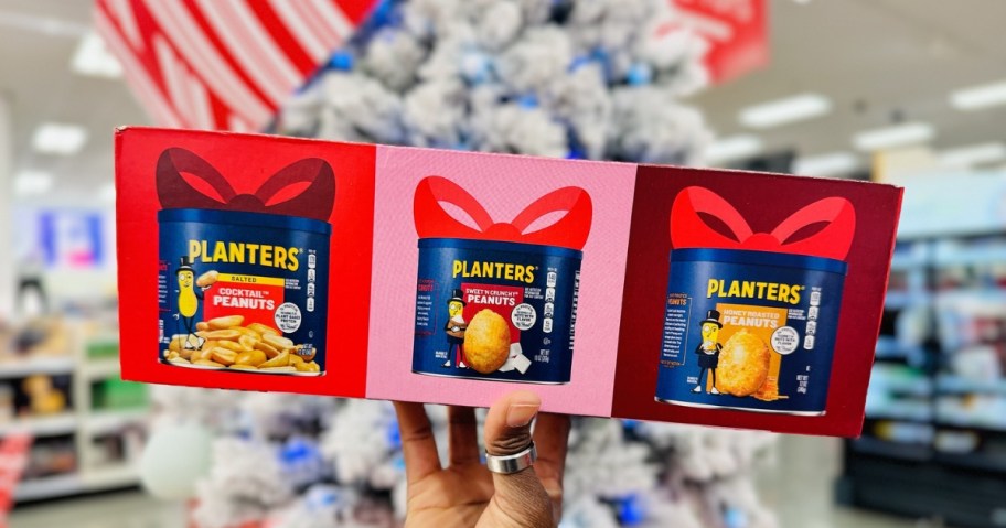 planters peanuts holiday trio pack in store