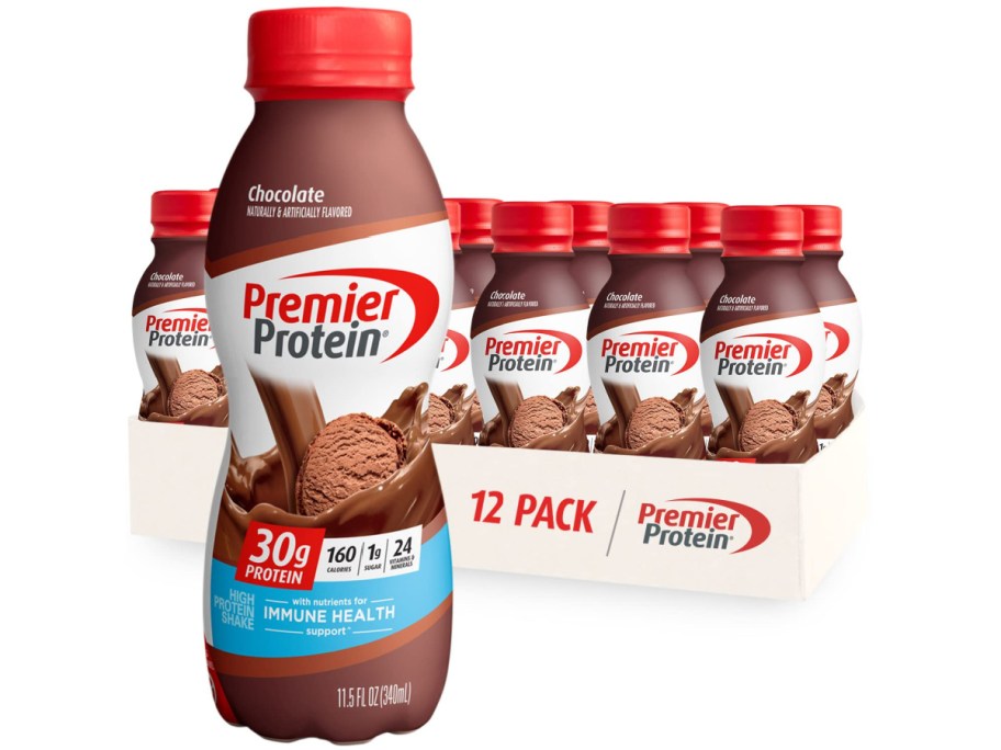 Premier Protein Shakes 12-Pack in Chocolate