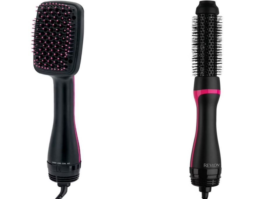 Stock images of two revlon volumizers