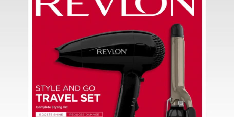 Up to 50% Off Revlon Hair Tools on Walmart.online | 10-Piece Travel Set JUST $11.78 (Reg $25)