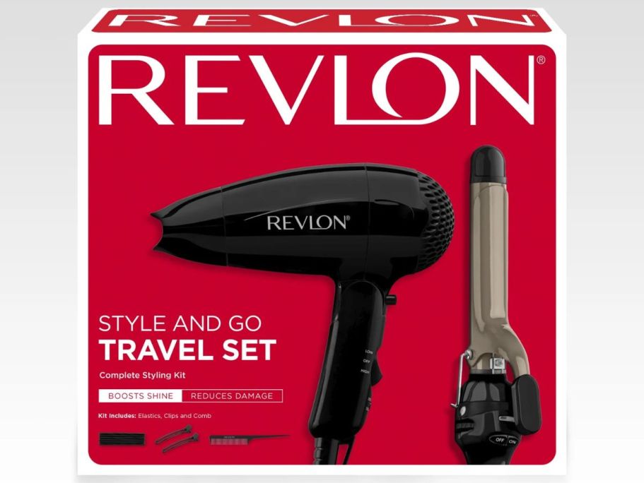 Up to 50% Off Revlon Hair Tools on Walmart.online | 10-Piece Travel Set JUST $11.78 (Reg $25)