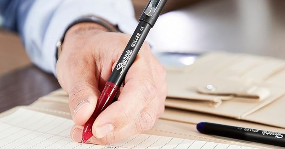 Sharpie Red Roller Pens 12-Pack Only $5.73 on Walmart.online (Regularly $17)