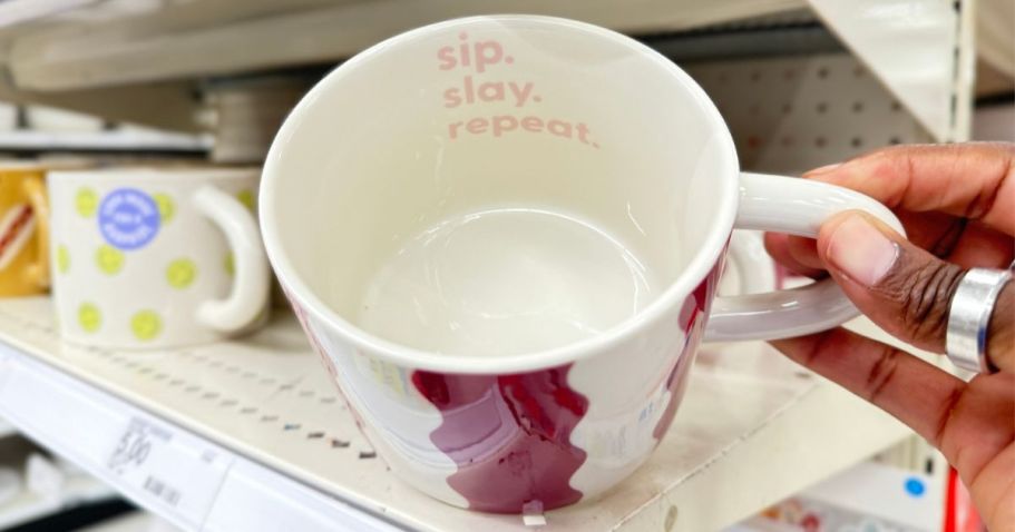 Fun Coffee Mugs Just $2.50 on Target.online