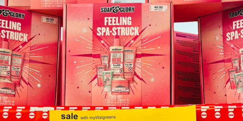 Over 50% Off Soap & Glory Gift Set on Walgreens.online