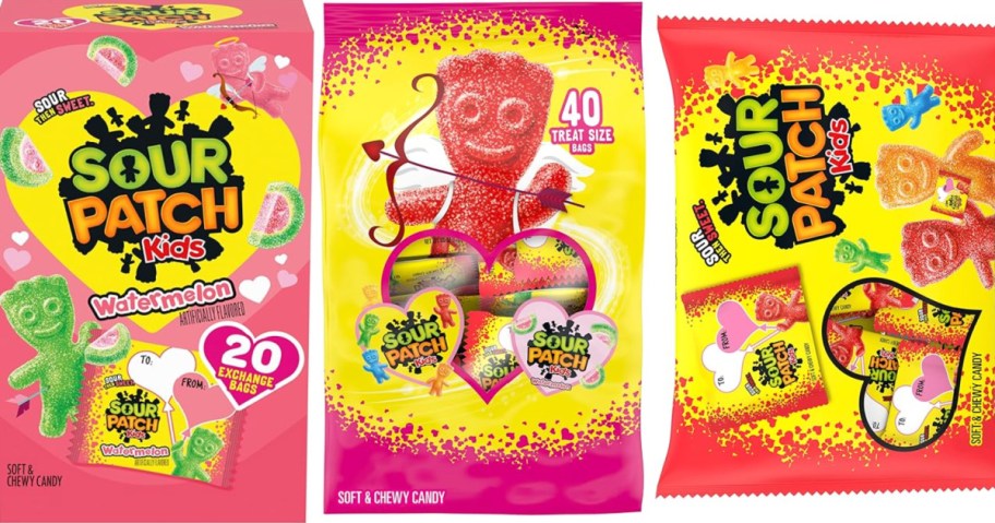 Sour Patch Kids Valentines Packs