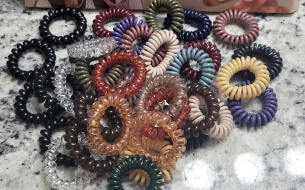 Sprial hair ties 