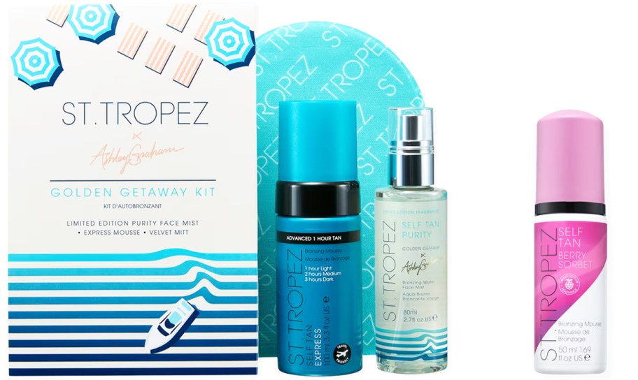 St Tropez self-tanning products