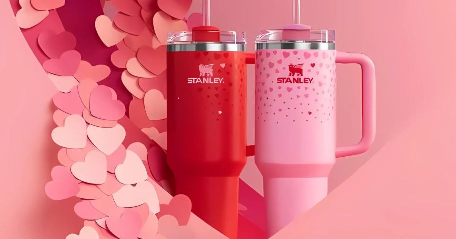 2 Stanley Valentine Tumblers